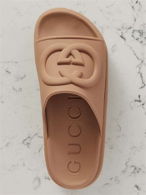 how to clean scuffs on gucci slides|Gucci rubber slide scratches.